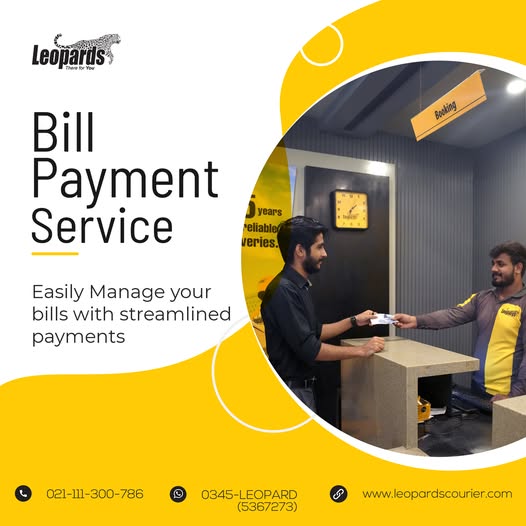 Bill Payment Made Easy with Leopards Courier Services