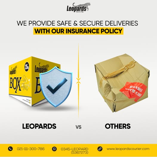 Protect Every Shipment with Insurance from Leopards Courier Services