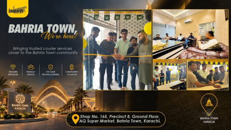 Leopards Courier Services Opens New Express Center in Bahria Town Karachi
